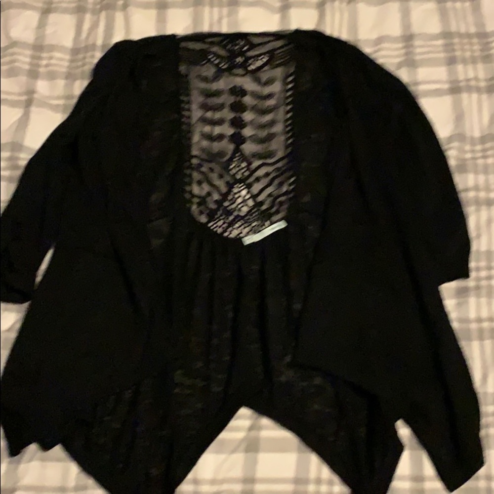 maurices three quarter length cardigan